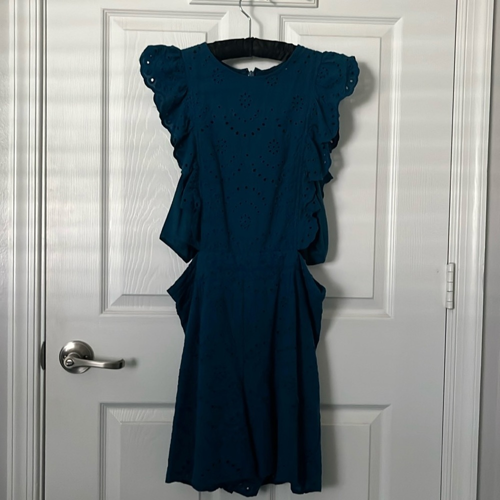 Dark Teal Romper